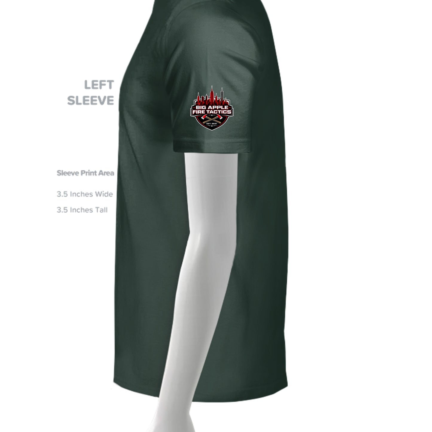 Forest Green - 3000 - SLEEVE_LEFT