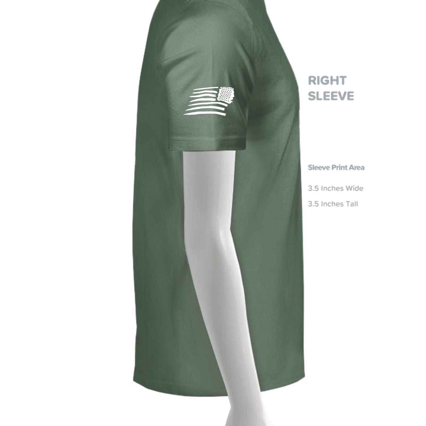 Military Green - 3000 - SLEEVE_RIGHT