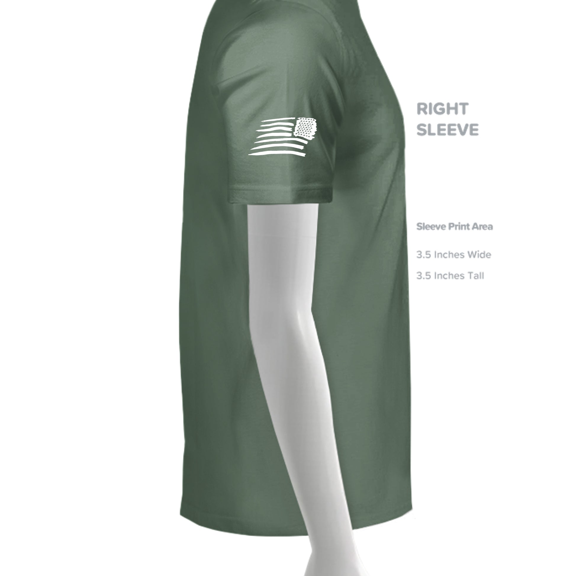 Military Green - 3000 - SLEEVE_RIGHT