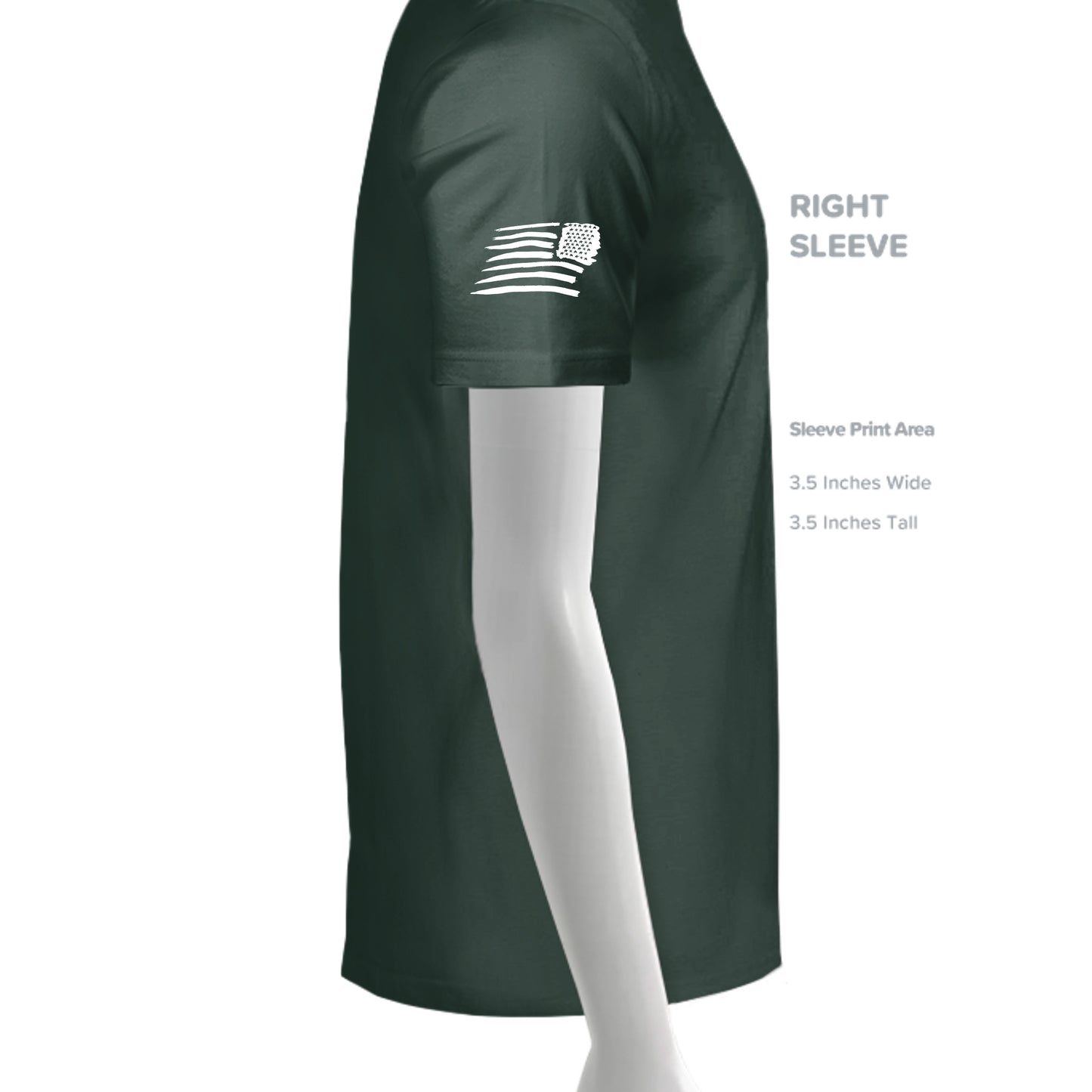 Forest Green - 3000 - SLEEVE_RIGHT