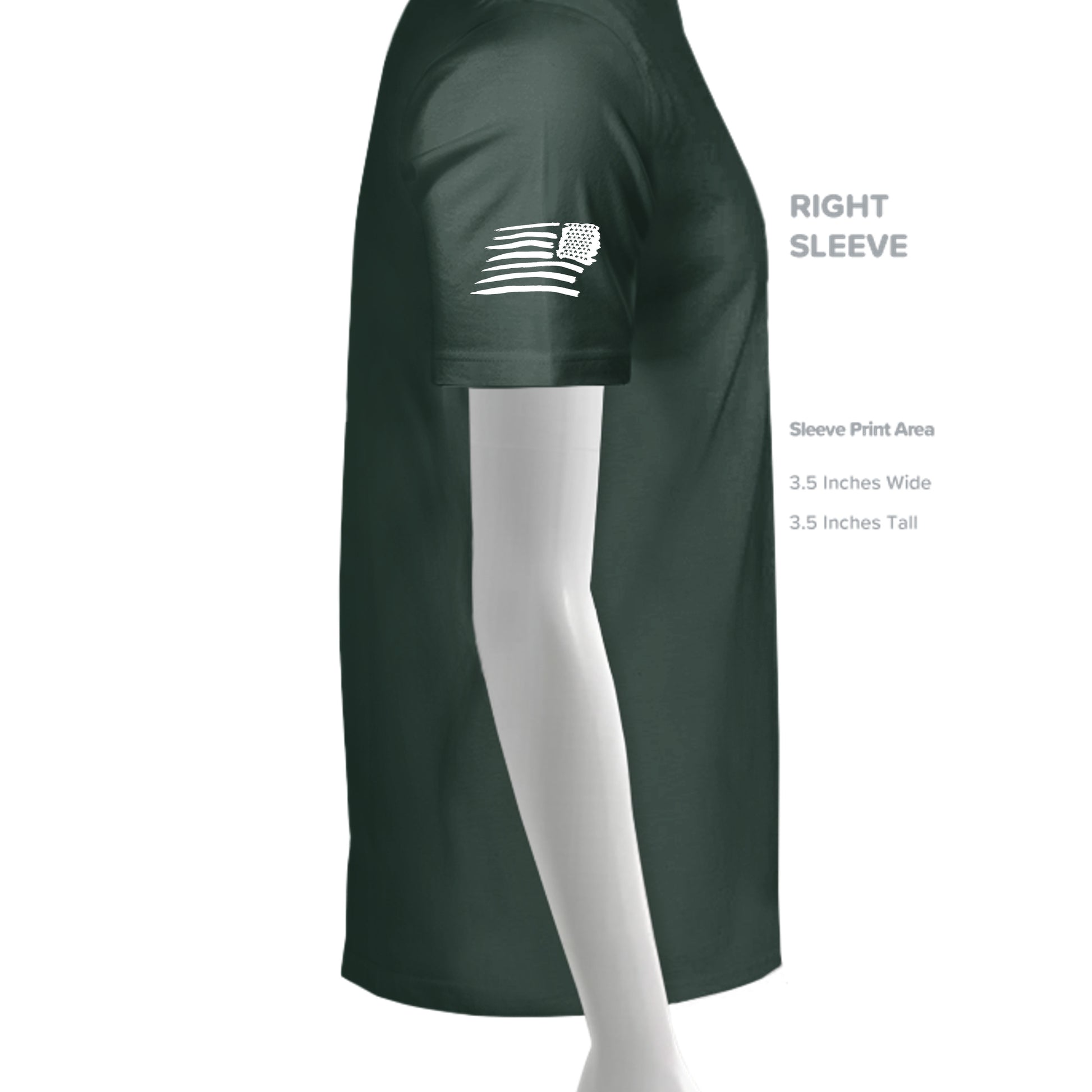 Forest Green - 3000 - SLEEVE_RIGHT